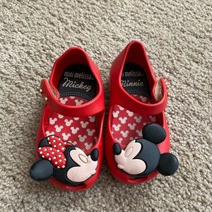 Mini Melissa Mickey & Minnie Flats